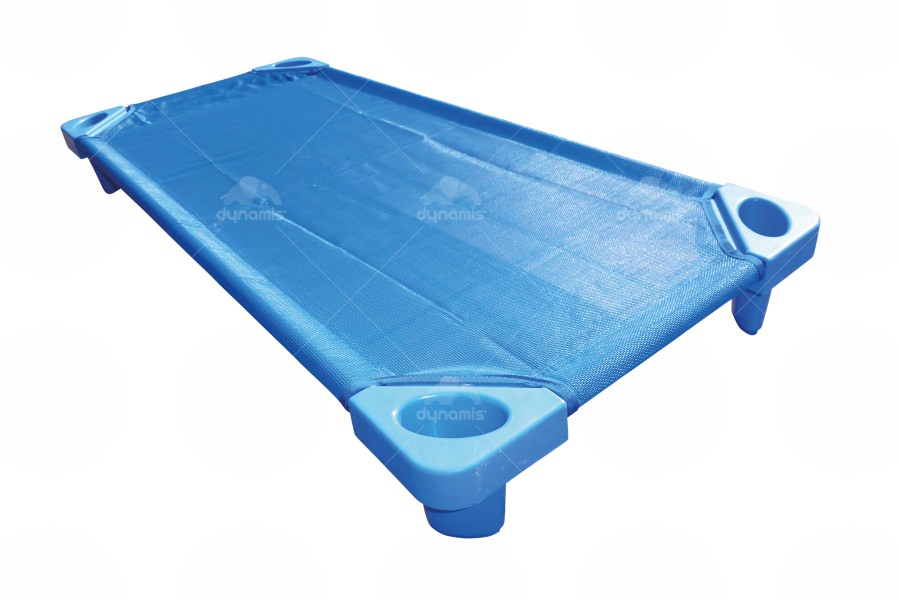 Cot with net stackable