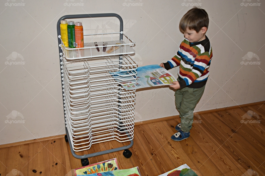DRYING RACK WITH SHELF (5)