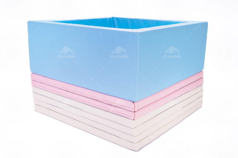Ball pool with mats 10 pcs set