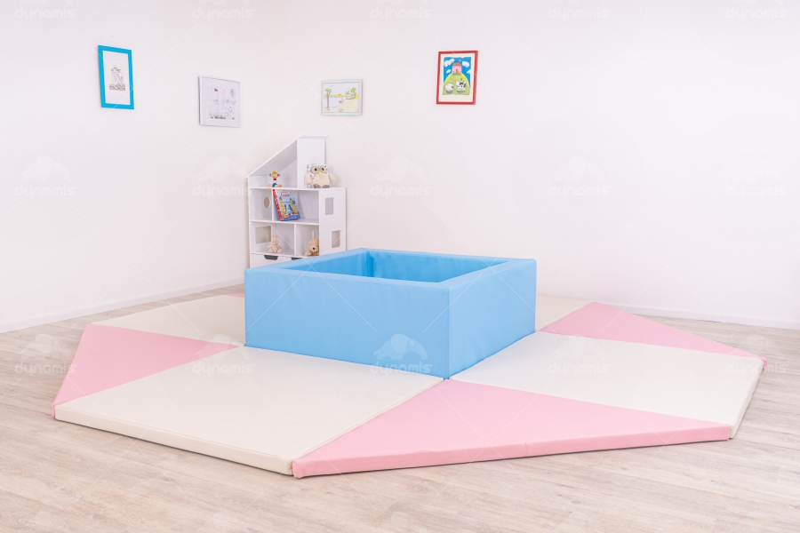 BALL POOL WITH MATS 10 PCS SET (2)